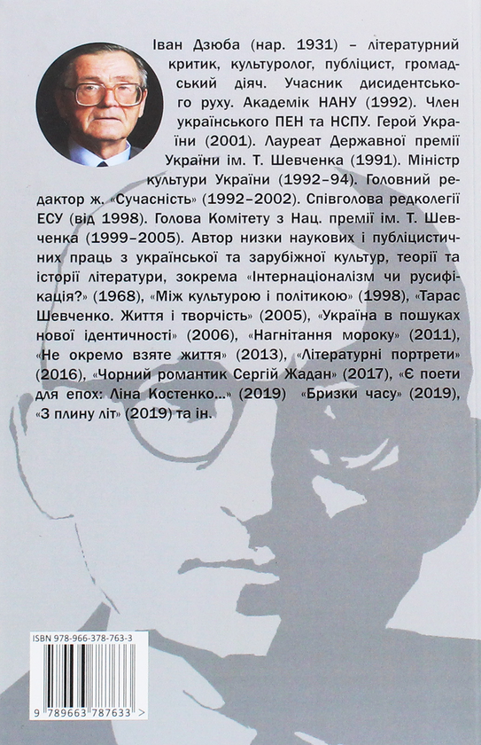 «Золота нитка: нариси про (не)знаних» – ІВАН ДЗЮБА